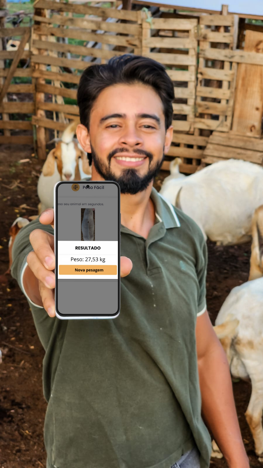 Tecnologia de pesagem por imagem